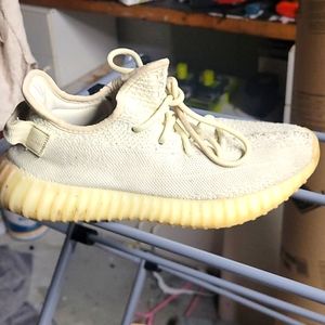 adidas Cream Athletic Shoes